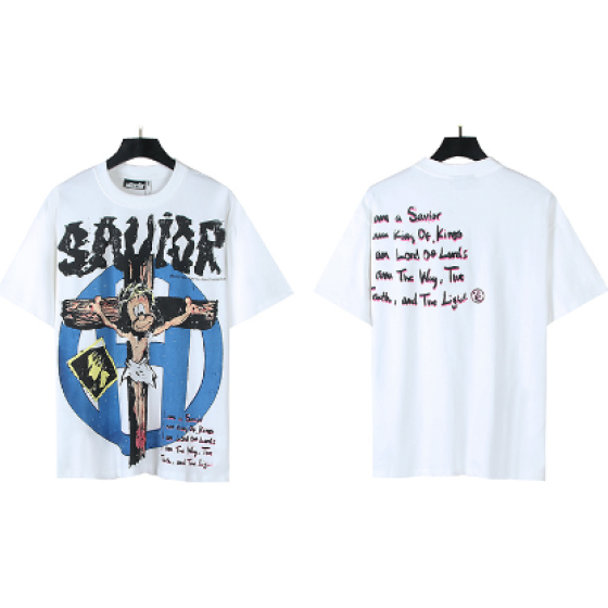 Hellstar High Street Cotton Loose Short-Sleeve T-Shirt